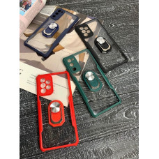 Clear Ring case Xiaomi Redmi Note8 Red