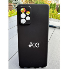 Силіконовий чохол на Xiaomi Redmi 10 #03 Чорного кольору