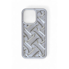 Braid Case iPhone 13Pro Silver Braid Case iPhone 13Pro Silver