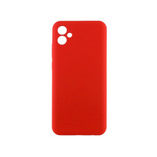 Силіконовий чохол на Samsung A05 #01 Червоного кольору Силіконовий чохол на Samsung A05 #01 Червоного кольору