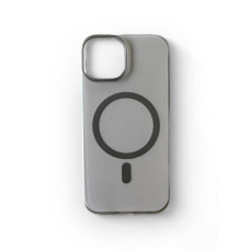 Матовий чохол Matte thin Magsafe Case iPhone 14ProMax, Black