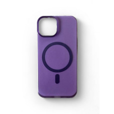 Матовий чохол Matte thin Magsafe Case iPhone 14ProMax, Purple