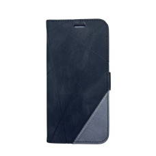 Чохол-Книжка Nubuk на Samsung Galaxy A35 чорного кольору 