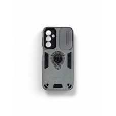 Протиударний чохол із захистом камери на Samsung A16 Slide Phone Case with Ring SILVER Протиударний чохол із захистом камери на Samsung A16 Slide Phone Case with Ring SILVER
