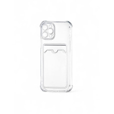 Прозорий чохол з кишенею для карток Transparent Pocket Samsung A06