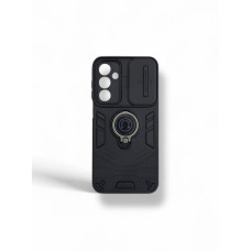 Протиударний чохол із захистом камери на Samsung A06 Slide Phone Case with Ring BLACK Протиударний чохол із захистом камери на Samsung A06 Slide Phone Case with Ring BLACK