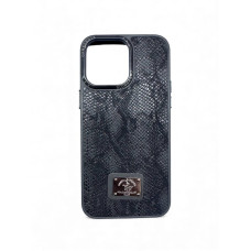 Чохол з принтом зміїної шкіри на 15 ProMax Snake Case Black 