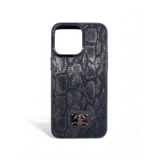 Чохол з принтом зміїної шкіри на 15 Pro Snake Case Brown
