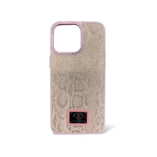 Чохол з принтом зміїної шкіри на 16 Pro Snake Case Pink 